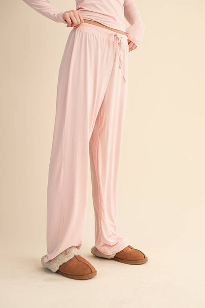 Jersey Wide Leg Pants