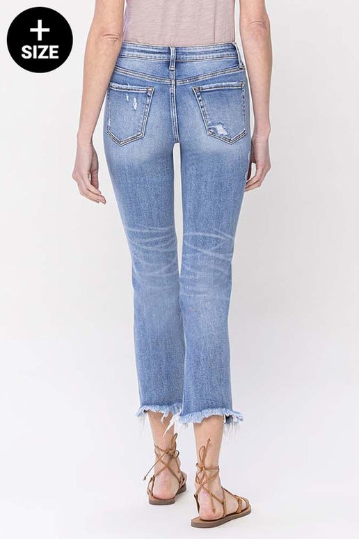 Kay Crop Slim Straight (Plus)