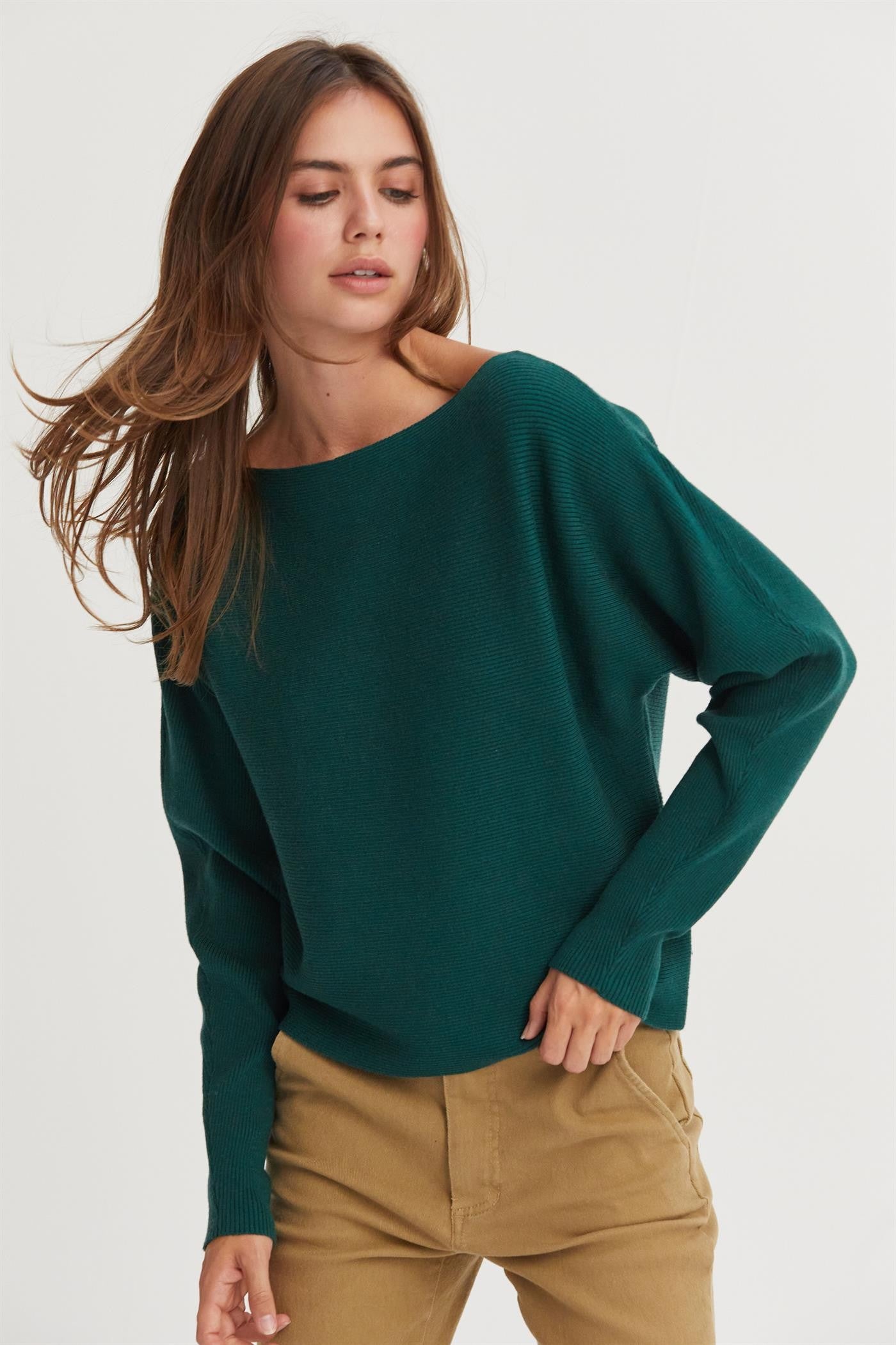 Laura Boatneck Sweater