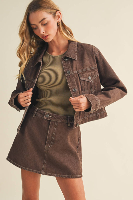 Ellison Rigid Denim Trucker Jacket