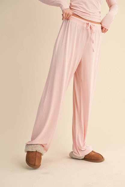 Jersey Wide Leg Pants