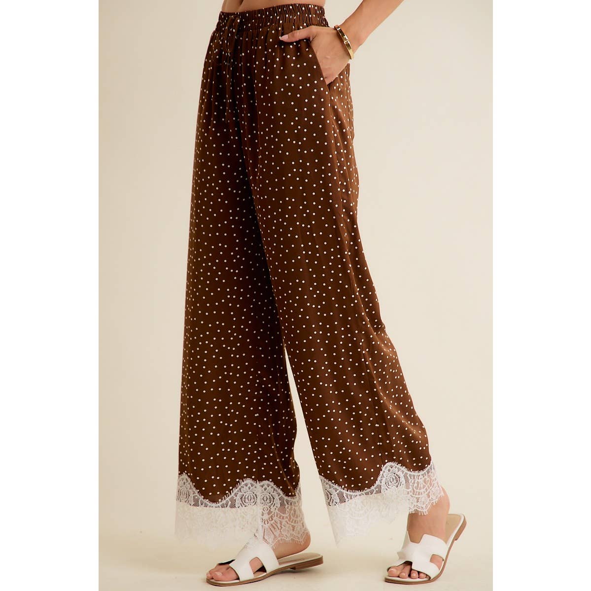 Stella Polka Dot Lace Trim