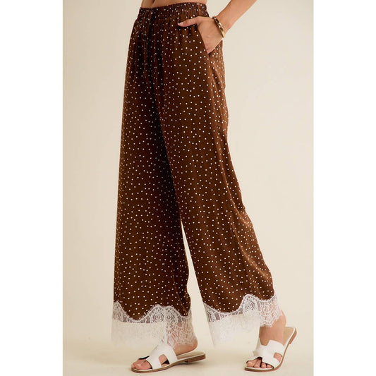 Stella Polka Dot Lace Trim