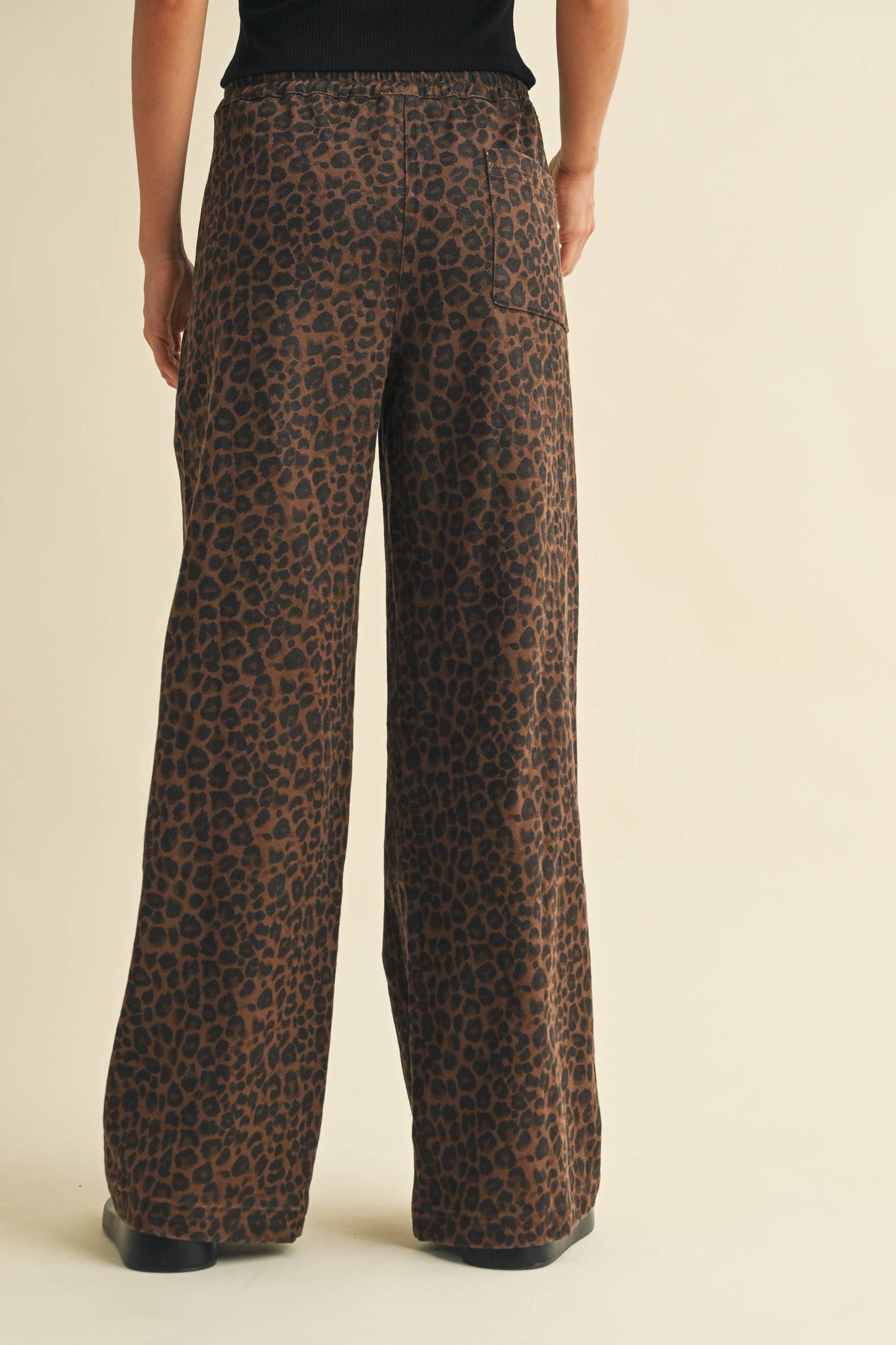 Kayla Leopard Track Pants*