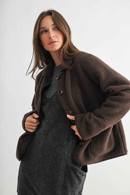 Frostline Button Sherpa Jacket