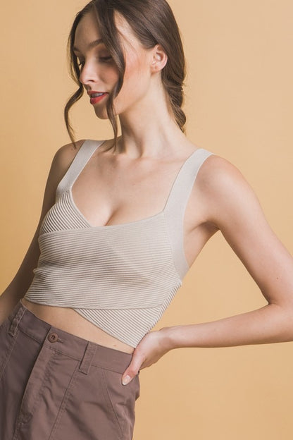 Knitted Cropped Top
