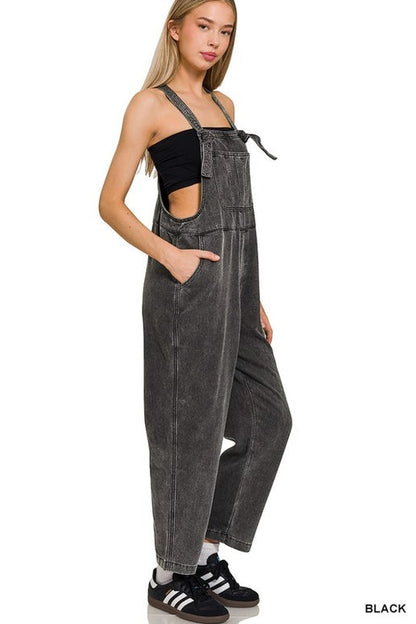 Dixie Knot Strap Overalls