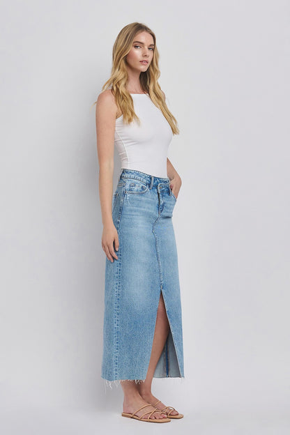 Chrissy Slit Maxi Skirt