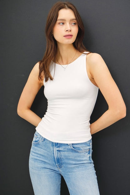 Selma Boat Neck Tank