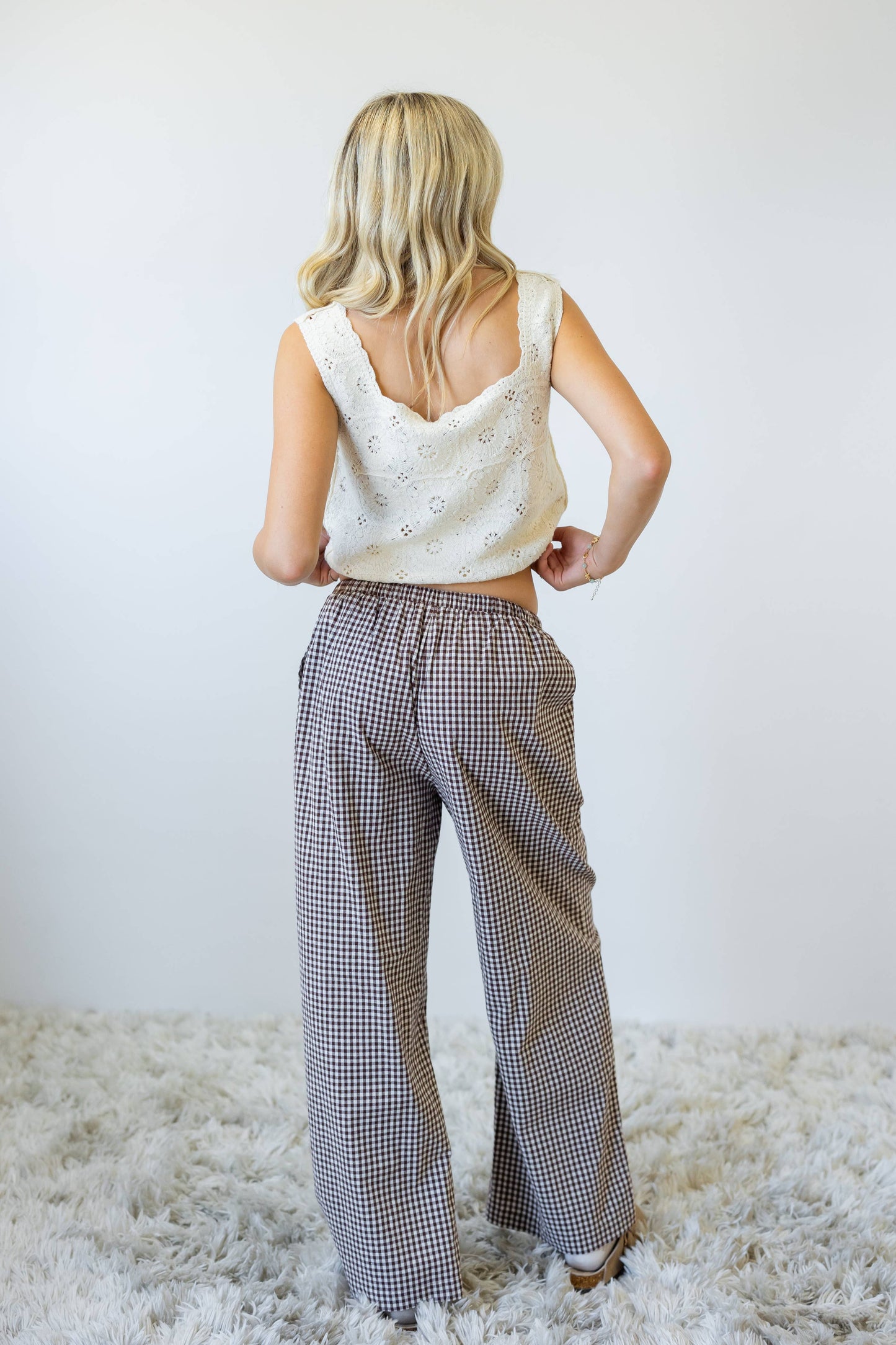 Olivia Gingham Pants