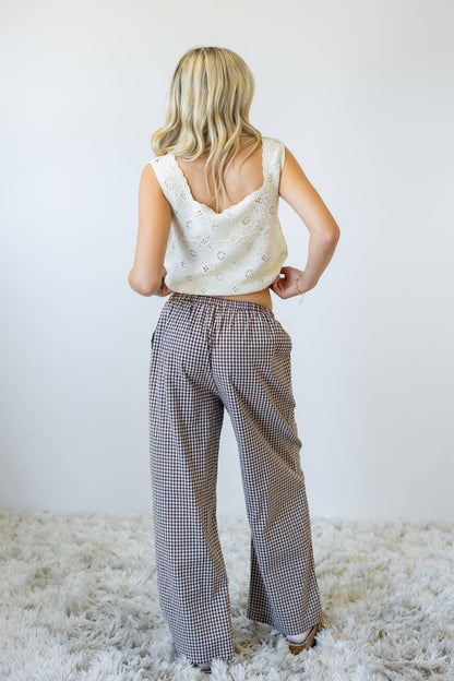 Olivia Gingham Pants