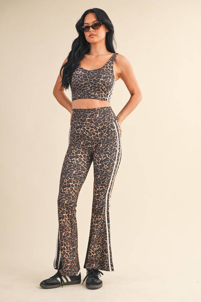 Leopard Print Crop Tank