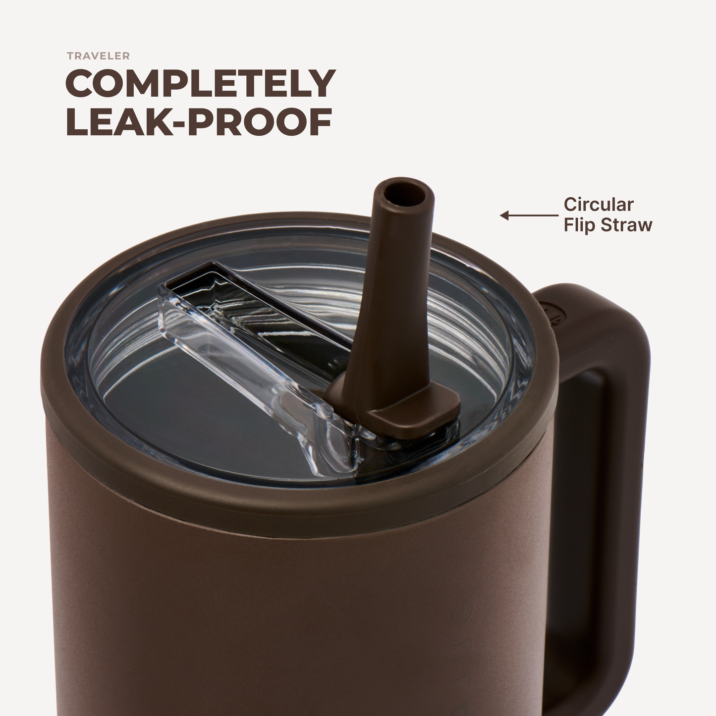 HydroJug - Chestnut 40 oz Traveler Tumbler