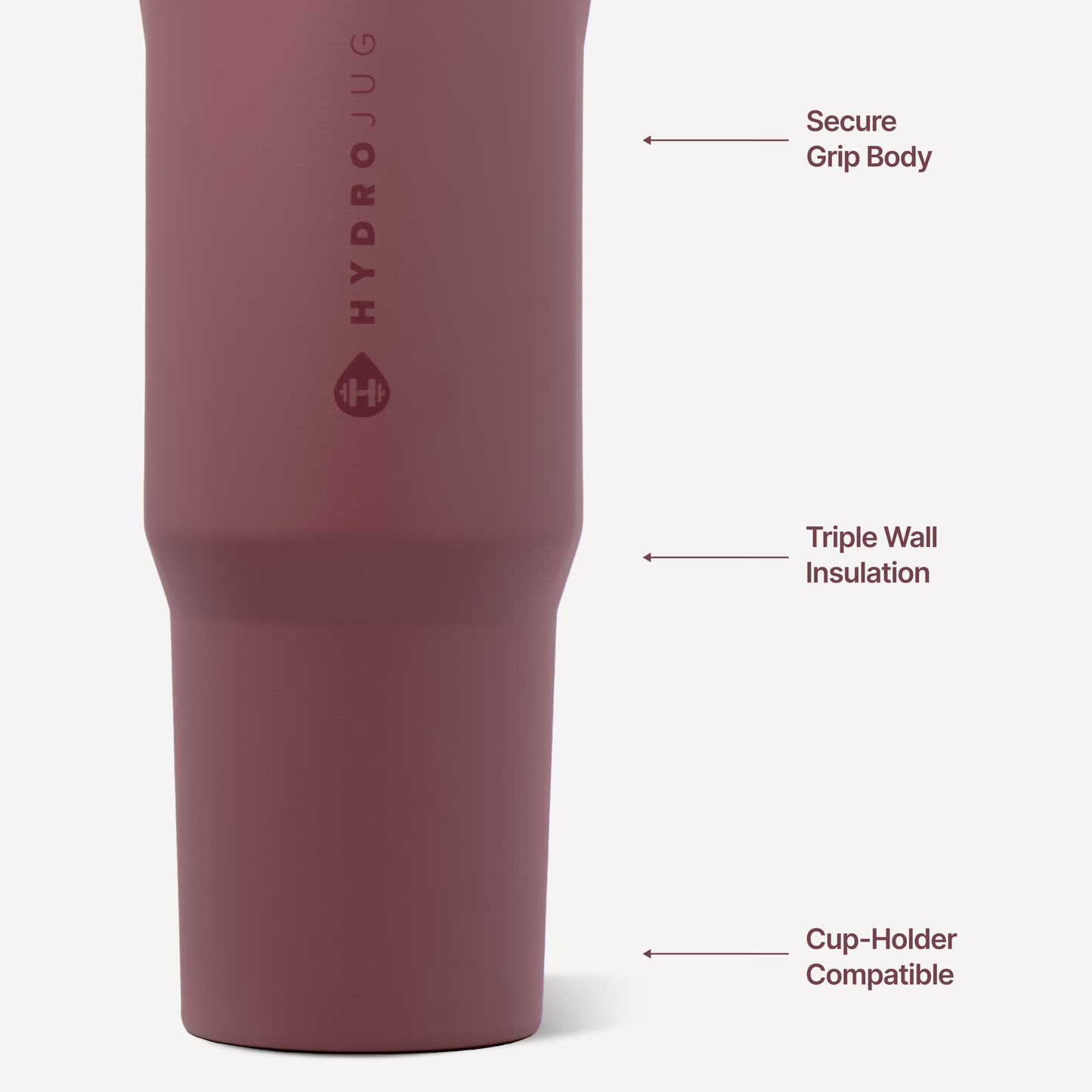 HydroJug - Canyon Rose 32 oz Sport Water Bottle