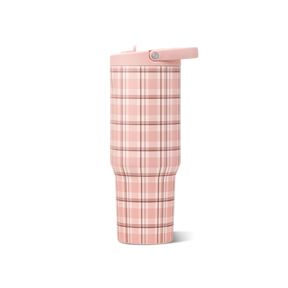 HydroJug - Pillow Talk Plaid 40 oz Sport Water Bottle
