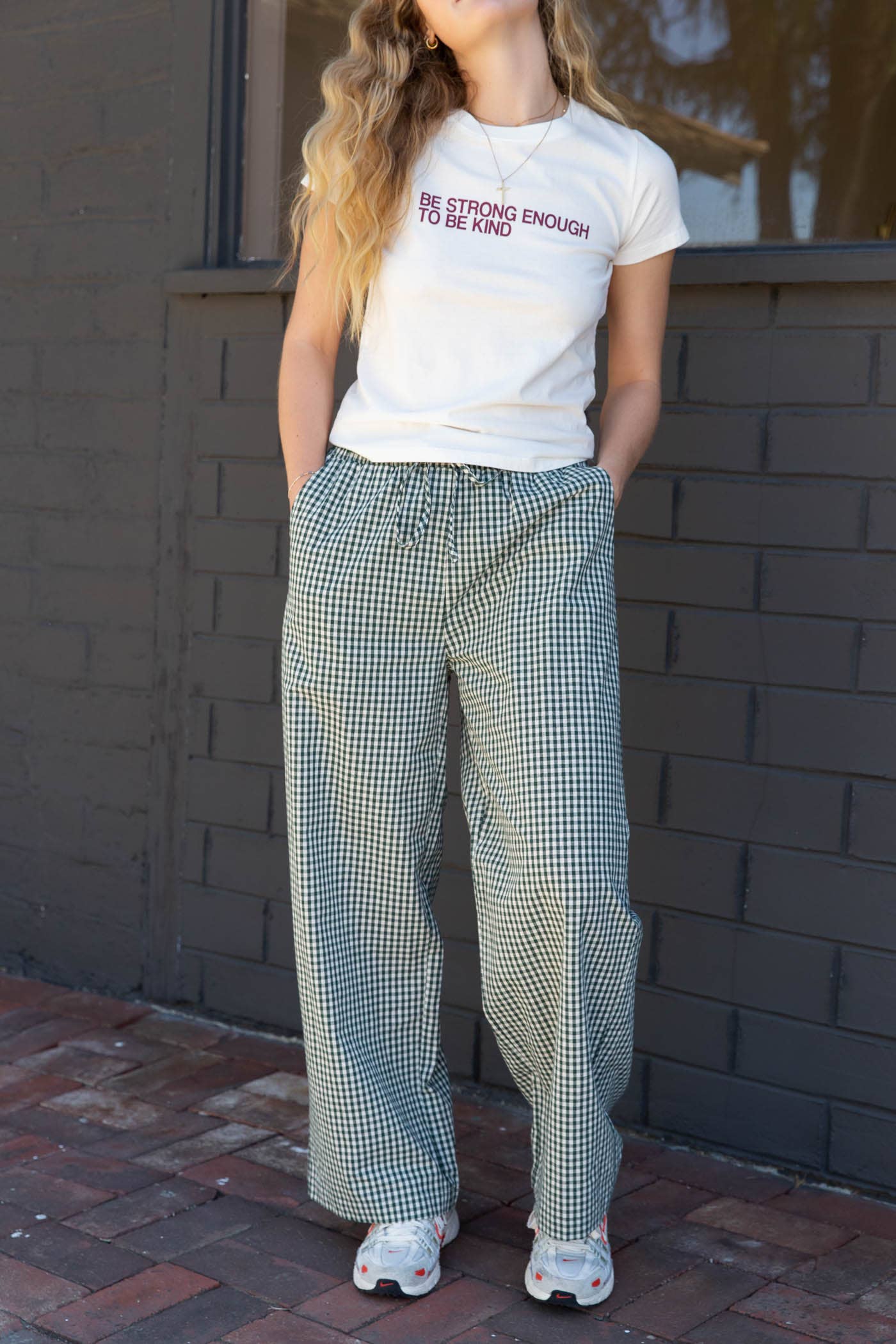 Olivia Gingham Pants