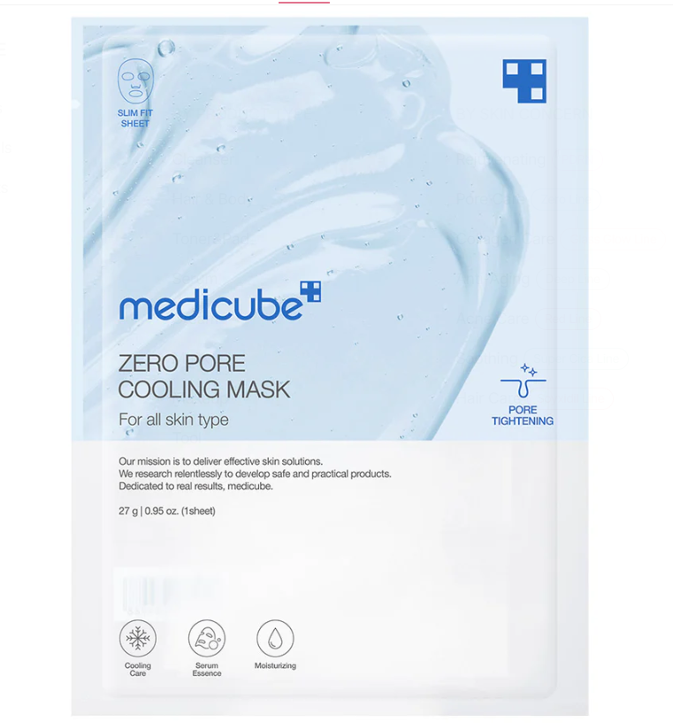 MEDICUBE Zero Pore Cooling Mask