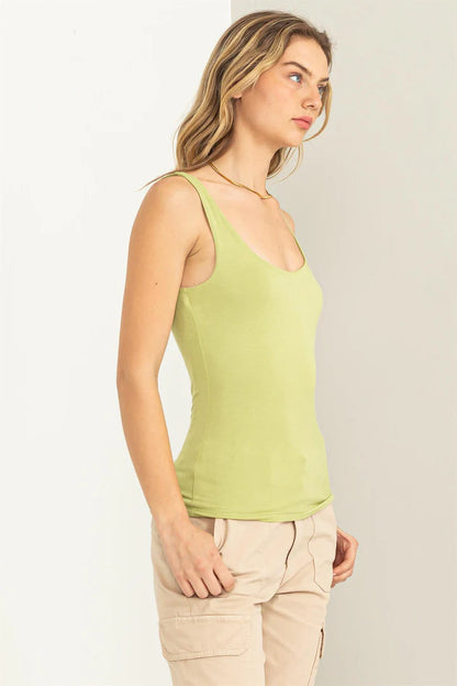 Scoop Neck Tank Top