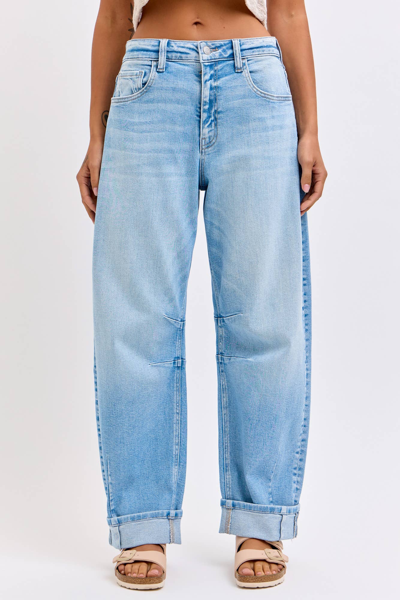 Kimmie Barrel Jean