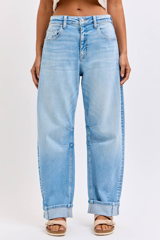 Kimmie Barrel Jean