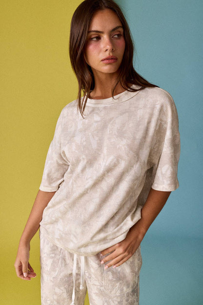 Camo Girl Ribbed Top