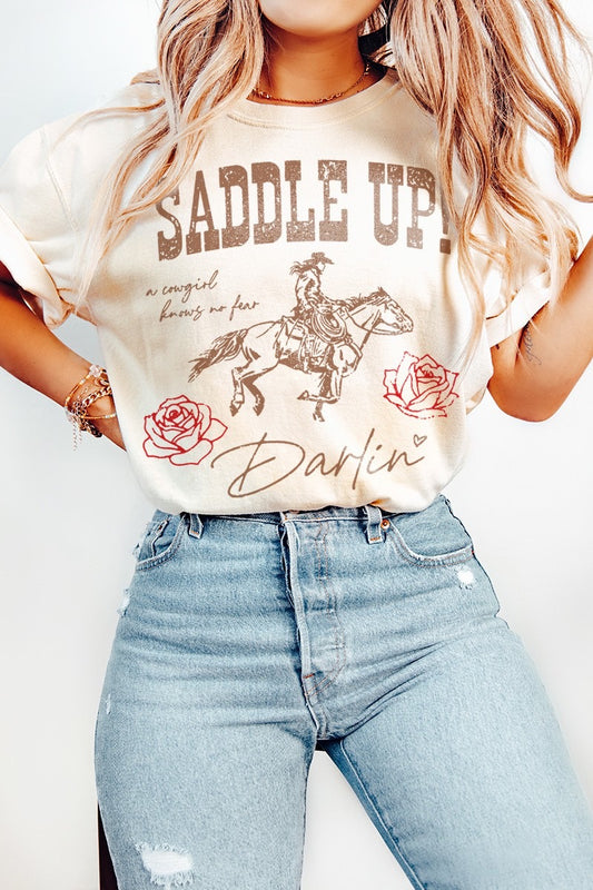 Saddle Up Cowgirl Graphic