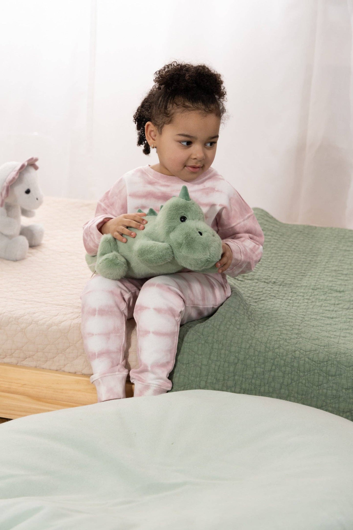 Dino Plush Toy - Light Green Stegosaurus