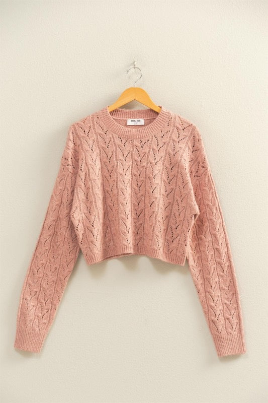 CiCi Cable Knit Sweater (5 Colors)