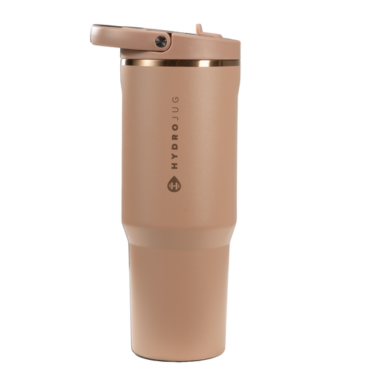 Caramel HydroJug 32 oz Sport Water Bottle