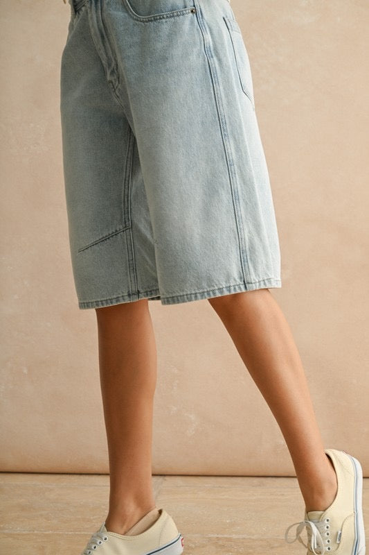 Harmony Relaxed Barrel Shorts