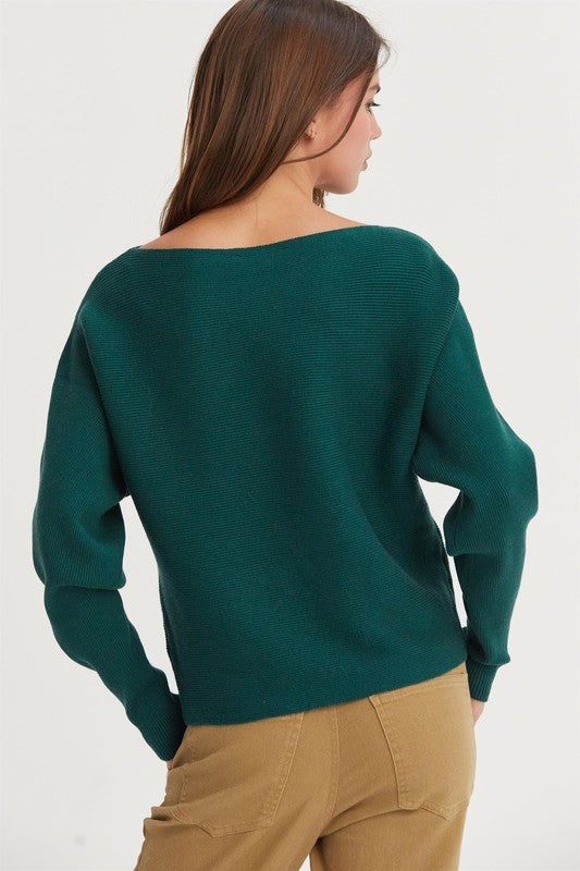 Laura Boatneck Sweater