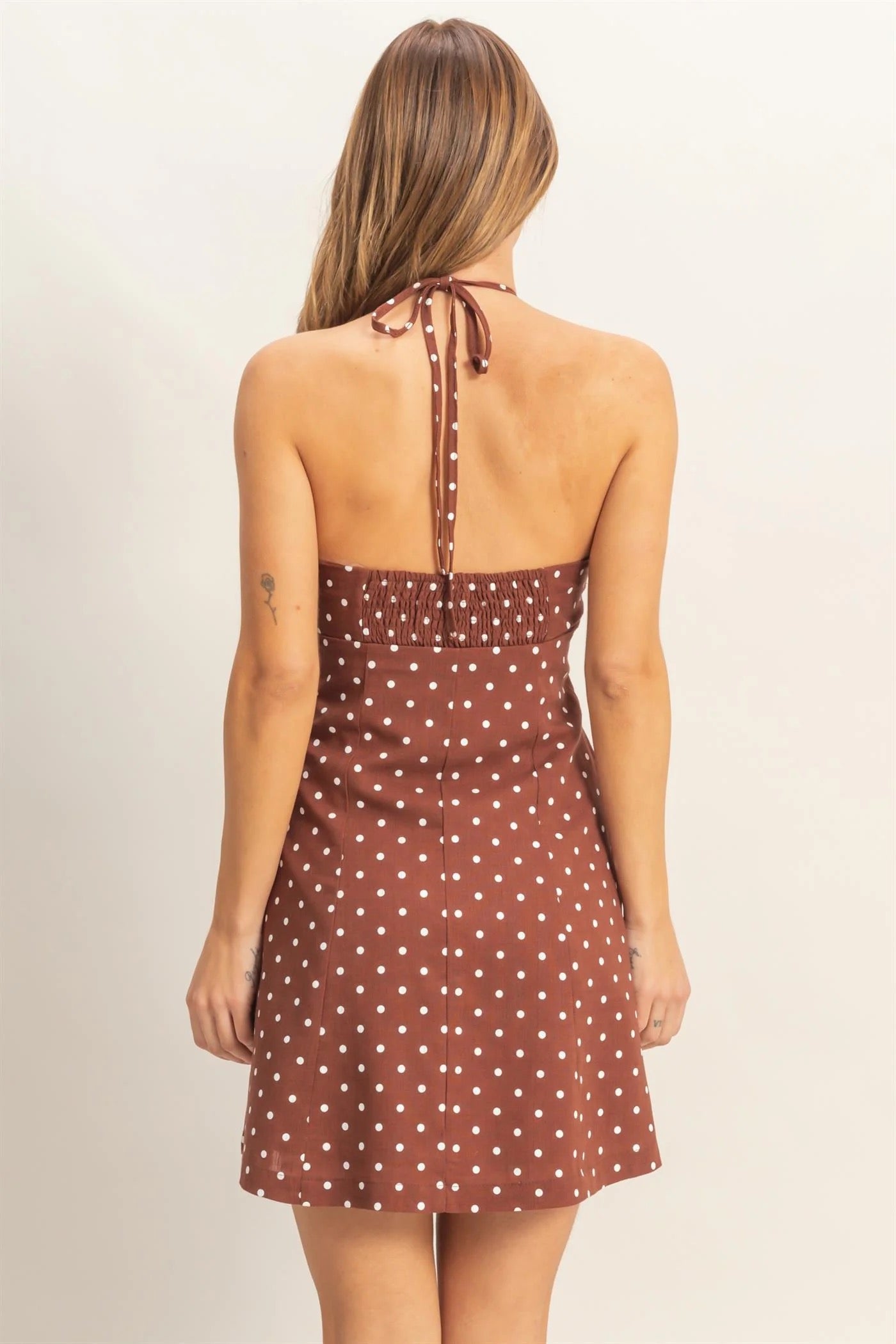 Leanne Polka Dot Dress (Two Colors)*