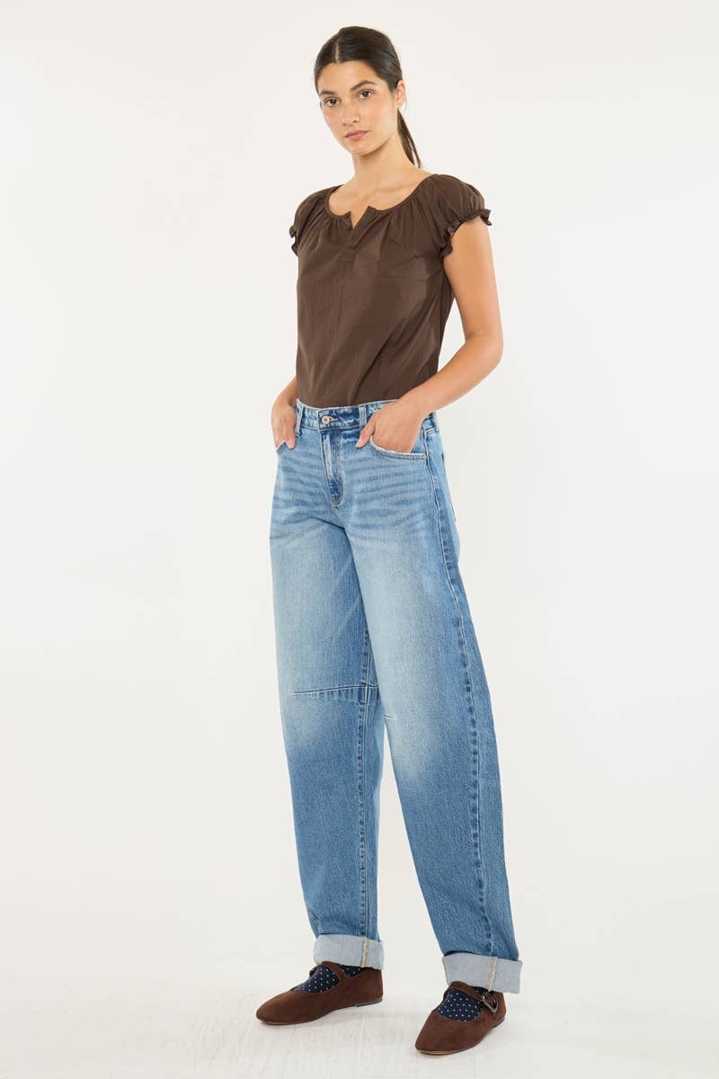 Juliette Low Slung Horseshoe Jean
