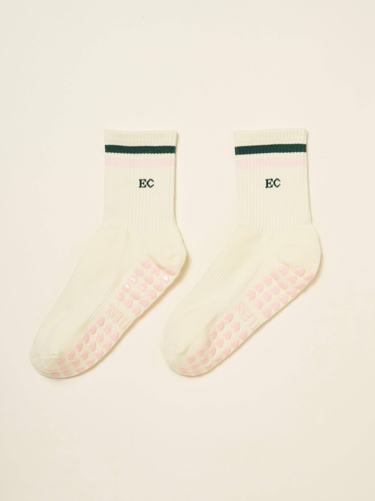 ✨ Effortless Club Retro Striped Grip Sock