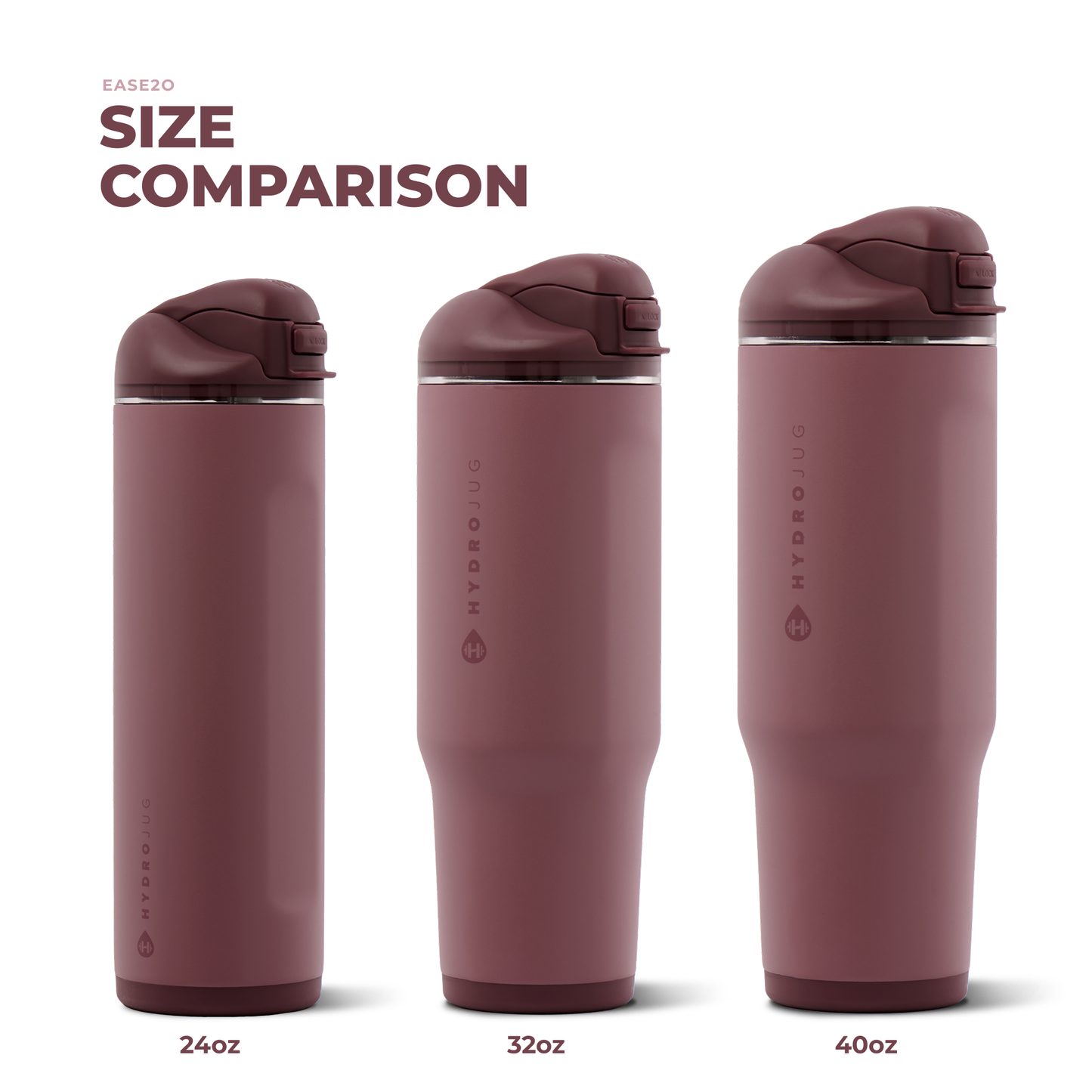HydroJug - Canyon Rose 32 oz Ease2o