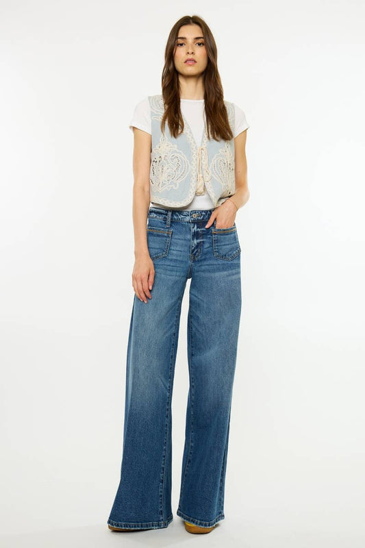 Elaine 90s Low Rise Jean