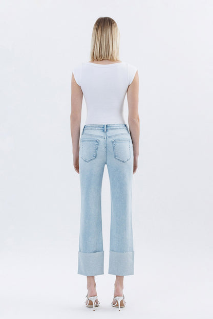 Joey Cuffed Crop Jean