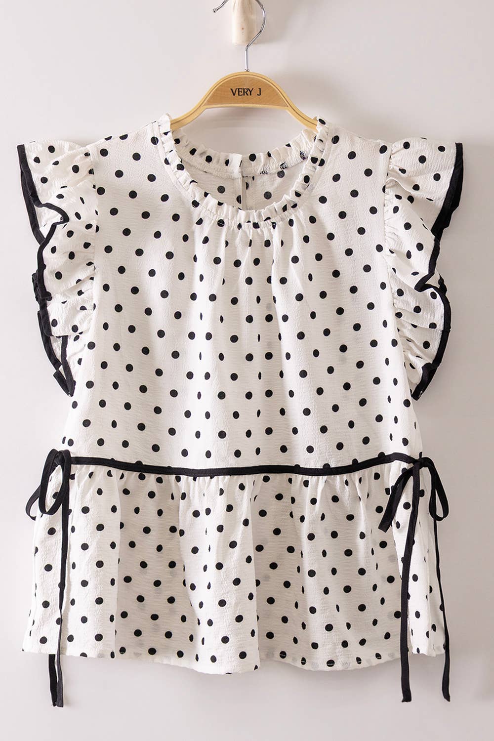 Leah Ruffle Blouse