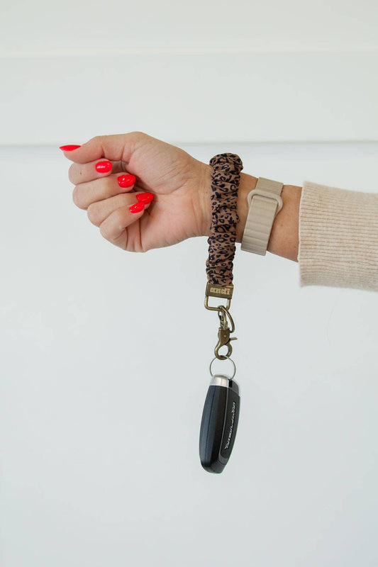 Spotted Leopard Keychain