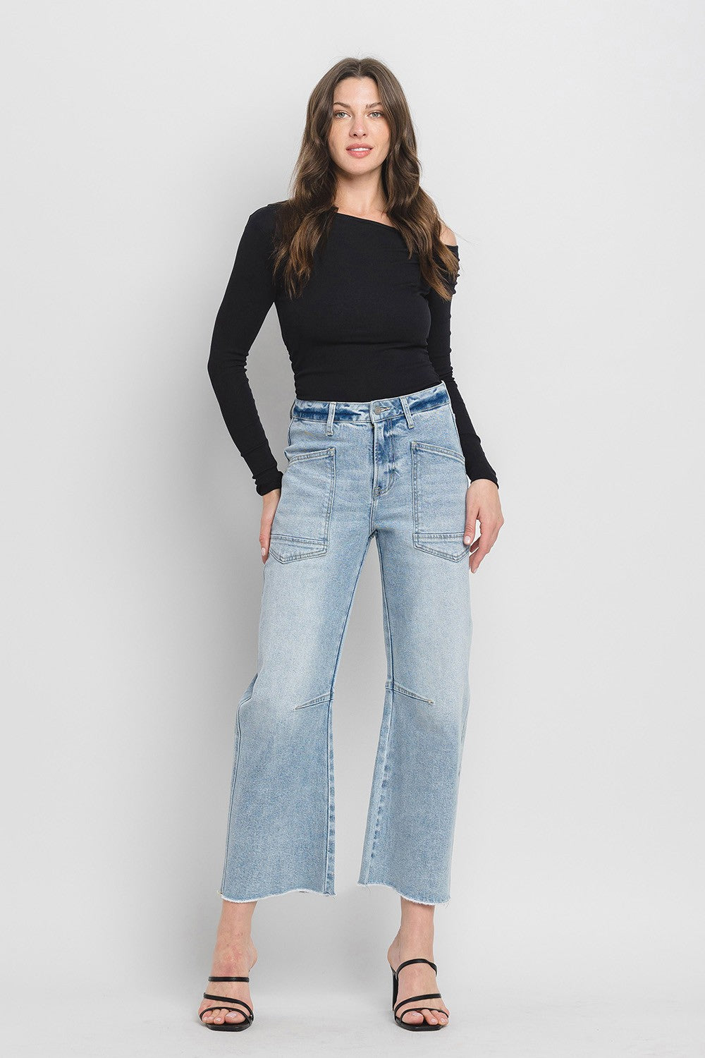 Kate Barrel Leg Jean (Reg $64)