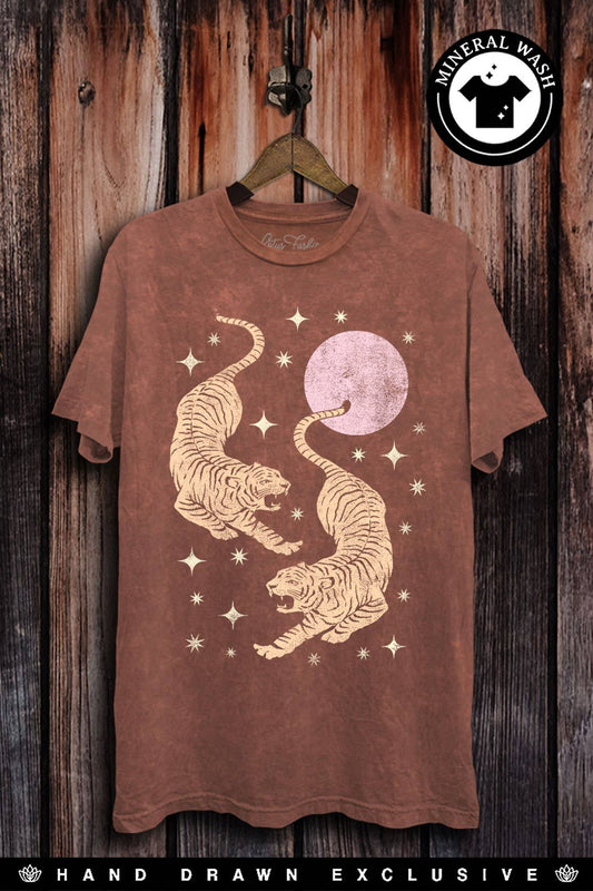 Moon Tigers Graphic Top
