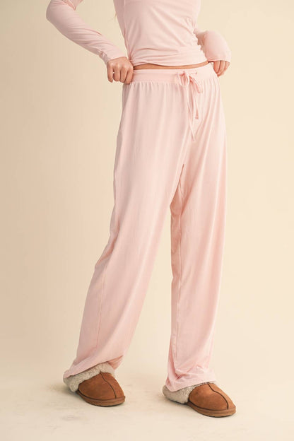 Jersey Wide Leg Pants