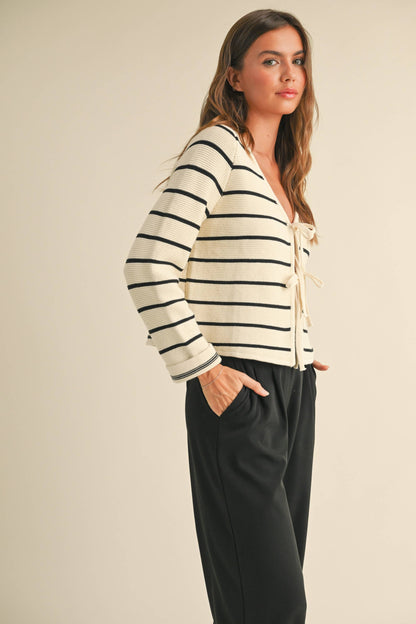 Cassie Tie Front Cardigan