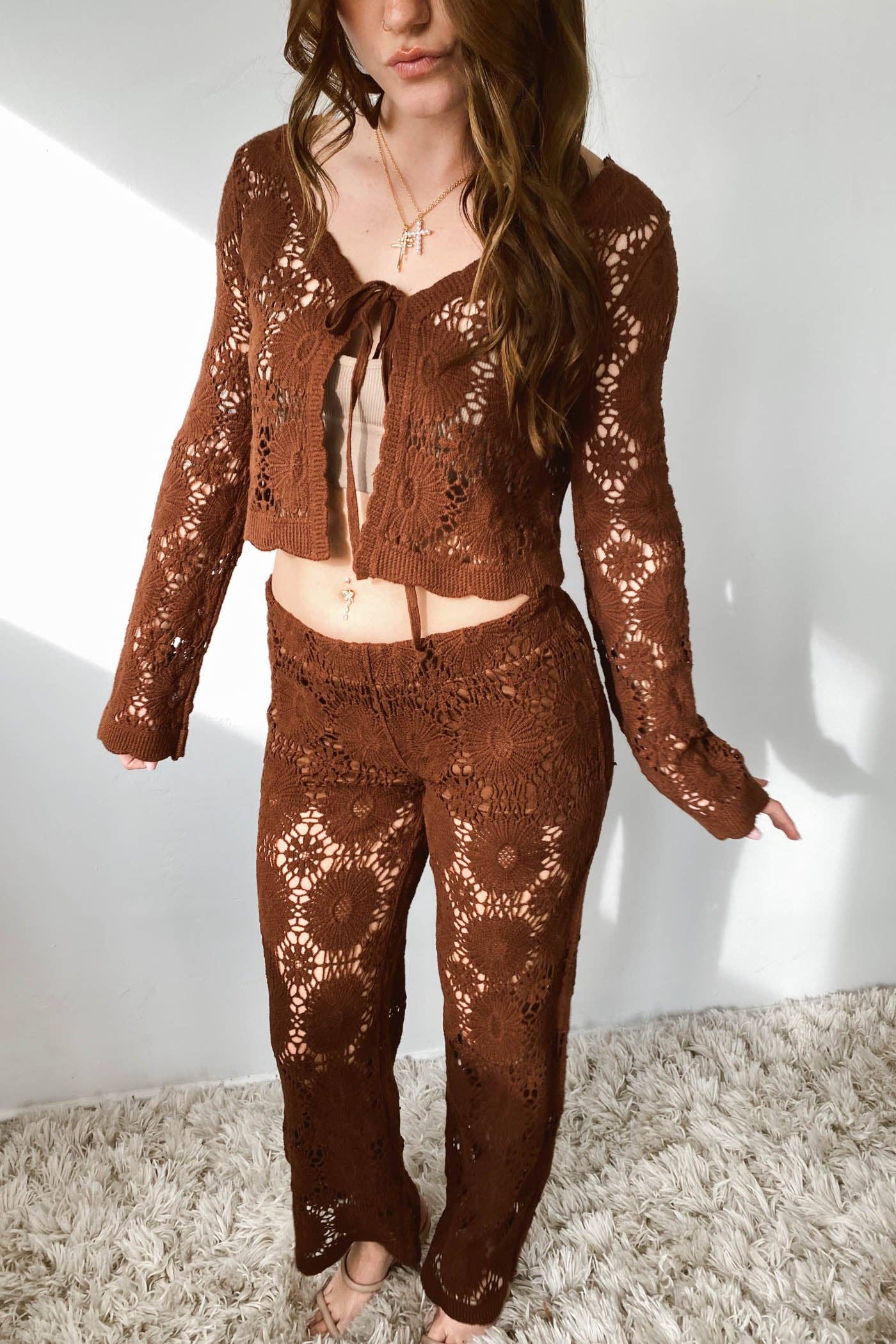 Crochet Boho Sweater