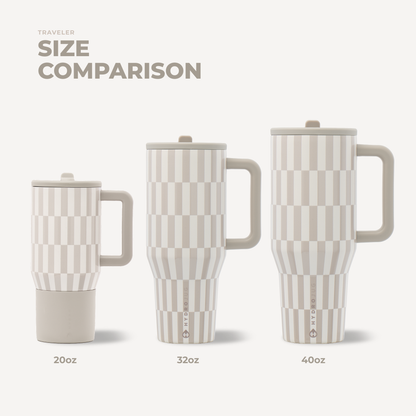 HydroJug - Latte 32 oz Traveler Tumbler