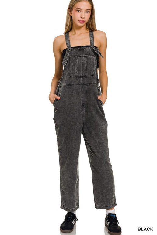 Dixie Knot Strap Overalls