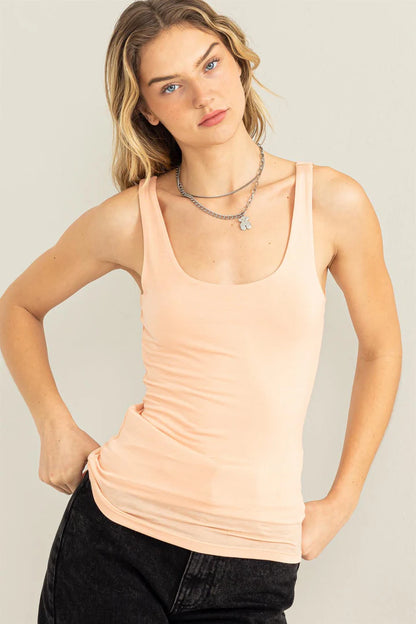 Scoop Neck Tank Top