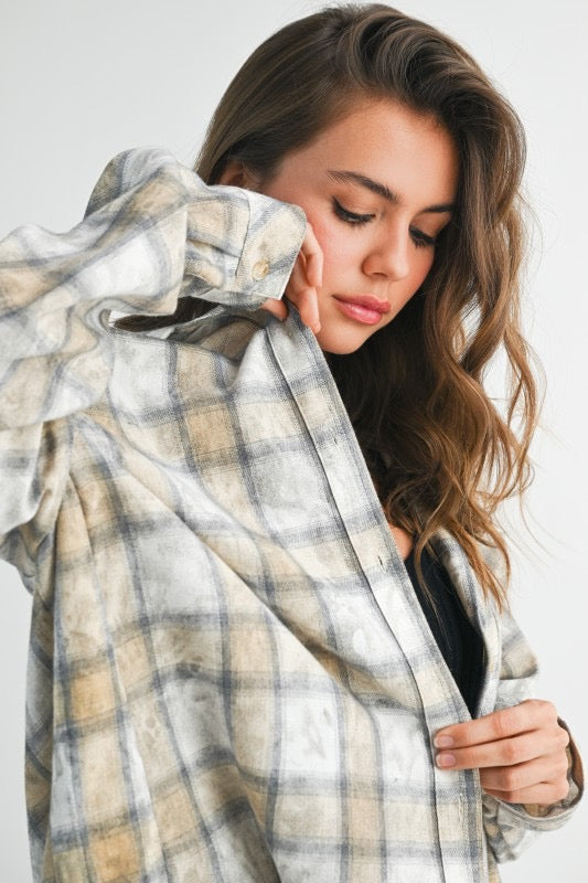 Laura Plaid Washed Flannel