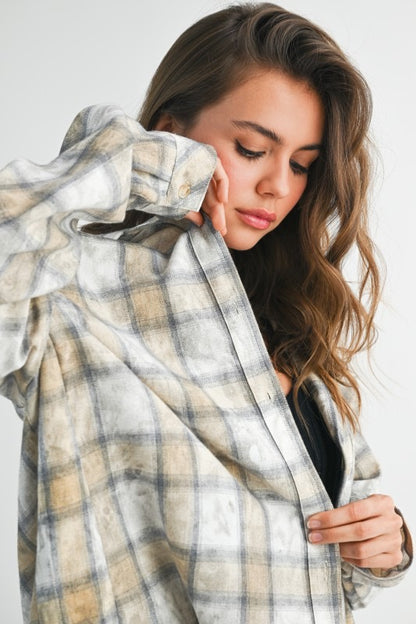 Laura Plaid Washed Flannel