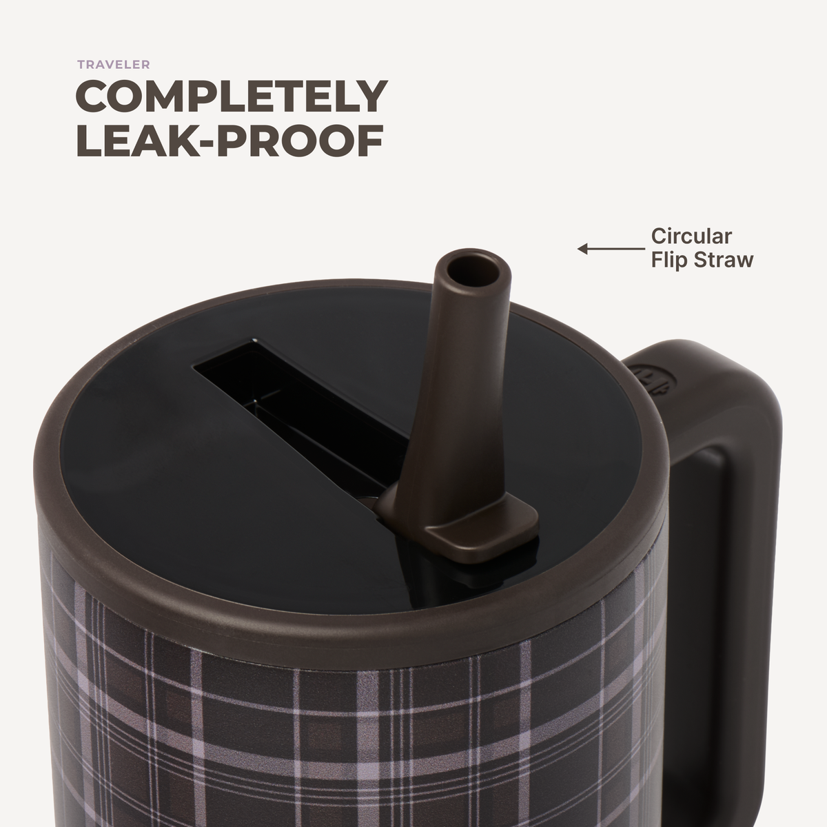 HydroJug  - Flannel 40 oz Traveler Tumbler